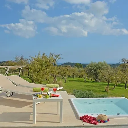 Tenuta Siciliana Cavaliere Con Depandance Pettegola Vista Mare Piscina Privata Idromassaggio